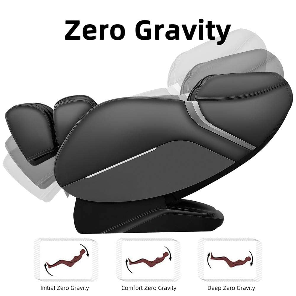 iRest 2025 SL Track Massage Chair Recliner, Full Body Massage Chair with Zero Gravity, Bluetooth Speaker, Airbags, Heating, and Foot Massage