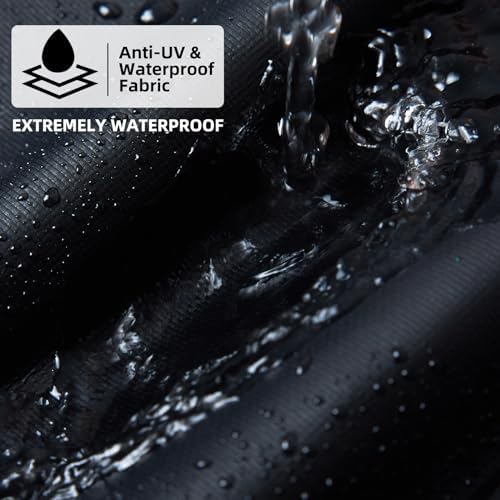 Waterproof Pizza Oven Cover for Gozney Arc XL, COMPEAK Outdoor Pizza Oven Accessory Made of 600D Thick Fabric, Tear Resistant, Windproof with Drawstring (Cover Only)