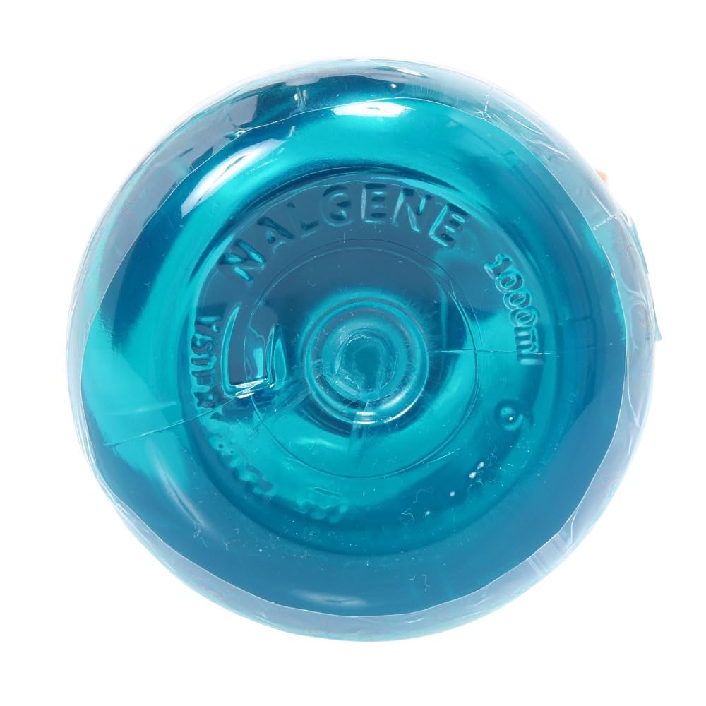 Nalgene Sustain Tritan BPA-Free Water Bottle Made with Material Derived From 50% Plastic Waste, 32 OZ, Wide Mouth, Teal