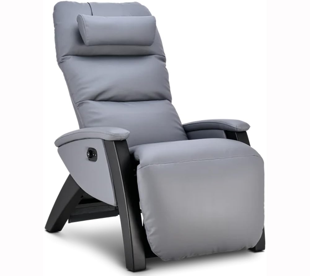 Svago Lite 2 SV210 Dual Power Infinite Position Zero Anti Gravity Recliner Chair with Heat and Air Massage - Grey