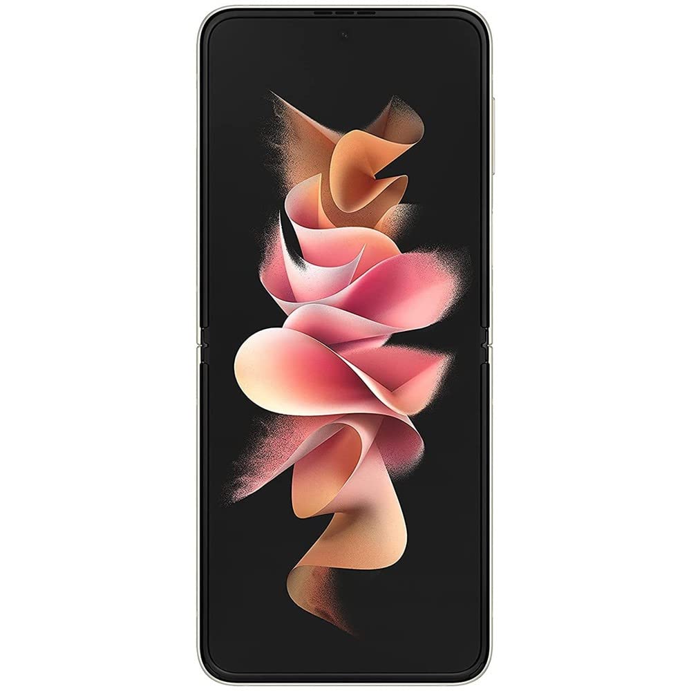 Samsung Galaxy Z Flip 3 (5G) 128GB Unlocked Smartphone - Cream (Renewed)