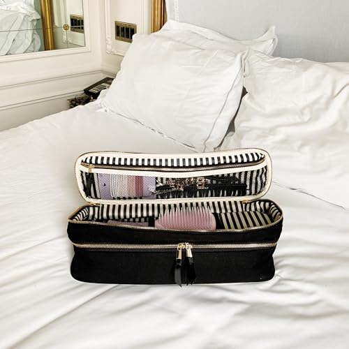 Bag-all Hair Tools Travel Bag | Curling Iron Travel Case Heat Resistant | Traveling Case for Grooming Supplies | Hair Straightener Pouch for Hot Tools for Women | Black