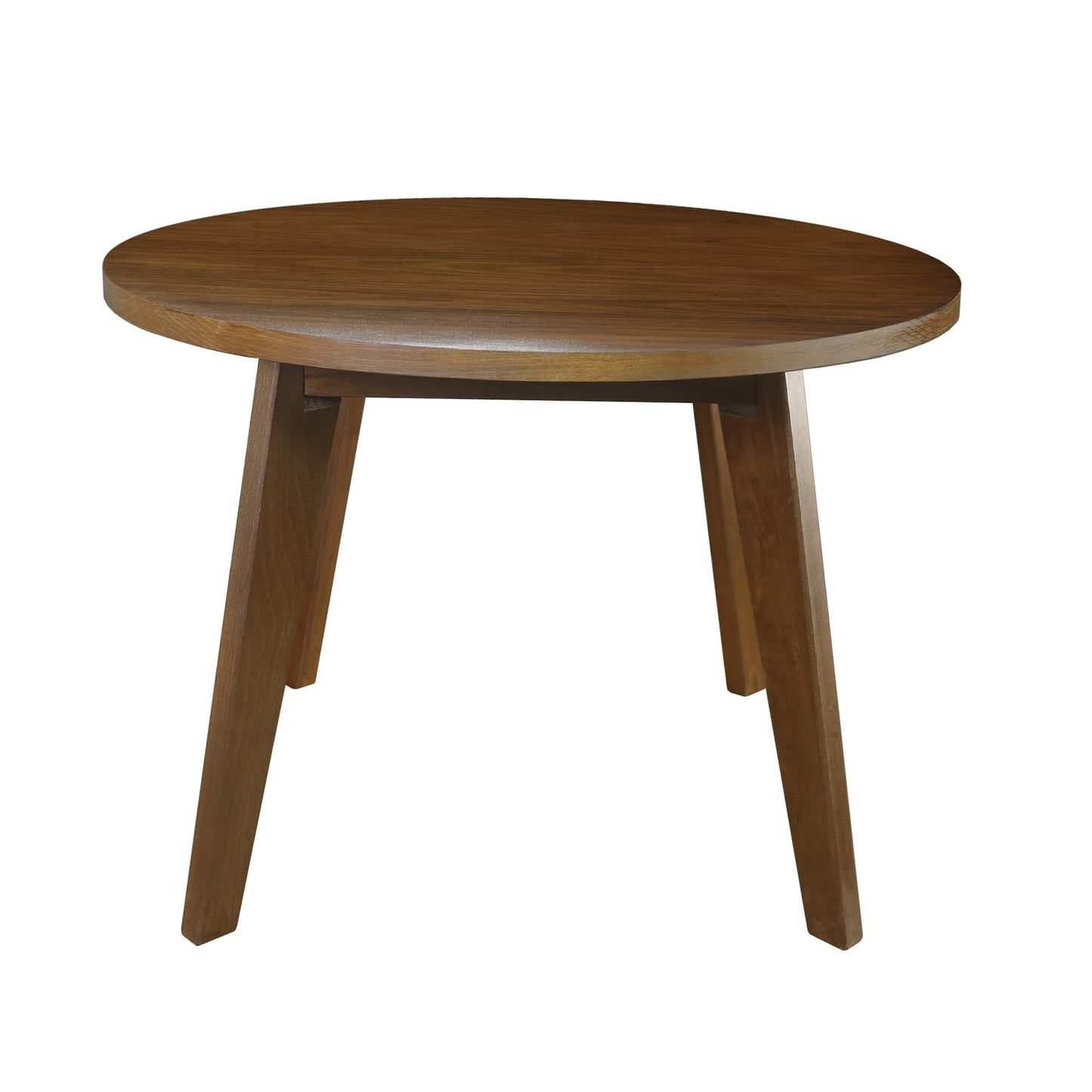 American Trails Genuine 100% Hardwood Round Coffee Table - Hand-Wiped Walnut