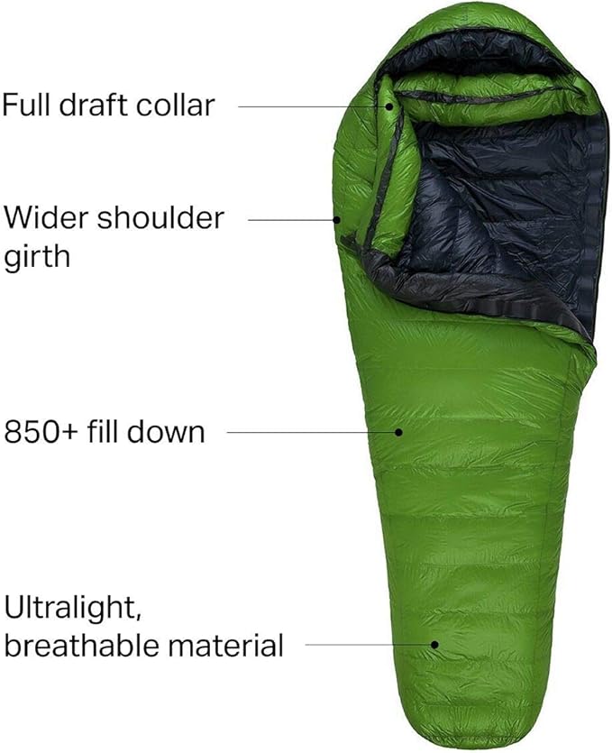 Western Mountaineering 10 Degree Versalite Sleeping Bag Moss Green 6FT / Left Zip