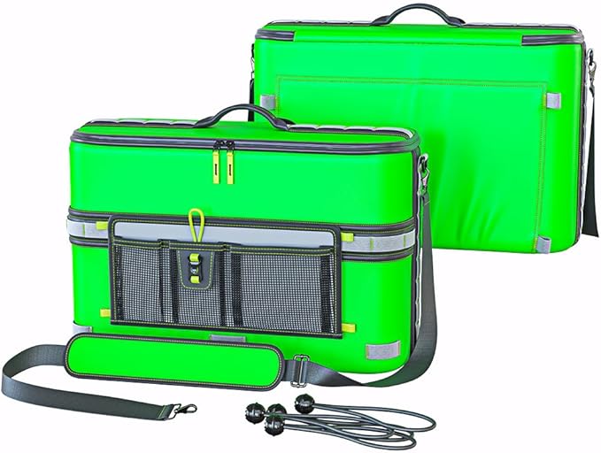 Skywin Kayak Cooler Behind Seat, Waterproof Cooler for Kayaking, Compatible with Lawn Chair Style Seats, Stores Drinks and Keeps Them Cool All Day