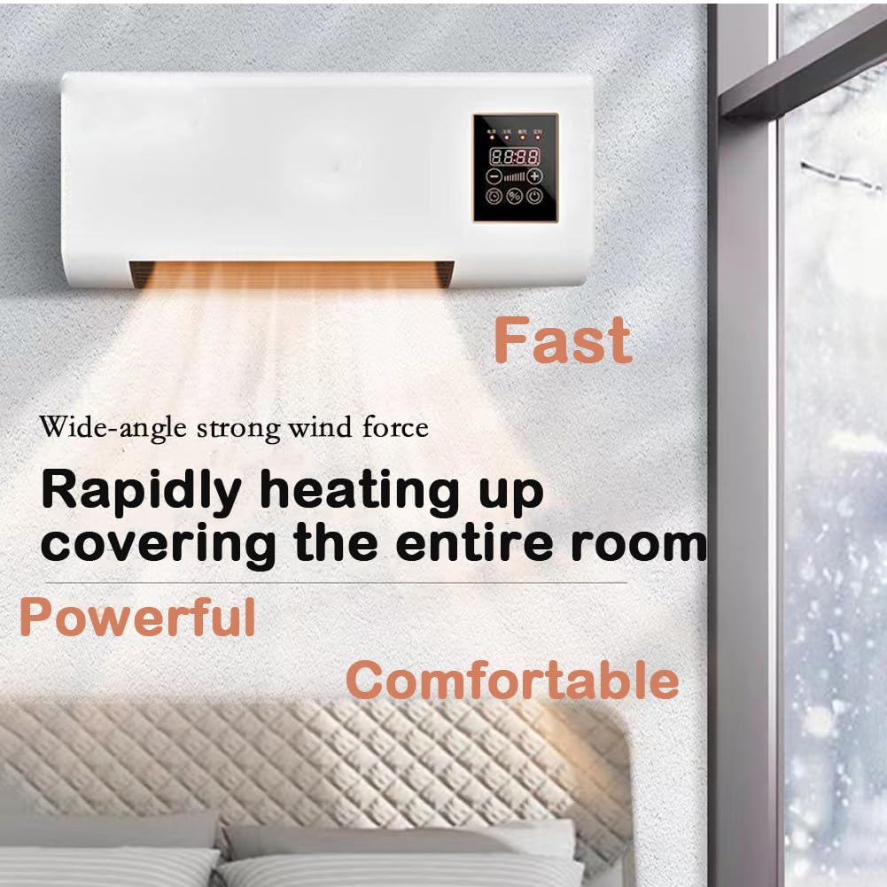 Air Conditioner Pro, Portable Air Conditioner, Mini Wall Mount AC Unit for Home Office Bedroom (A)