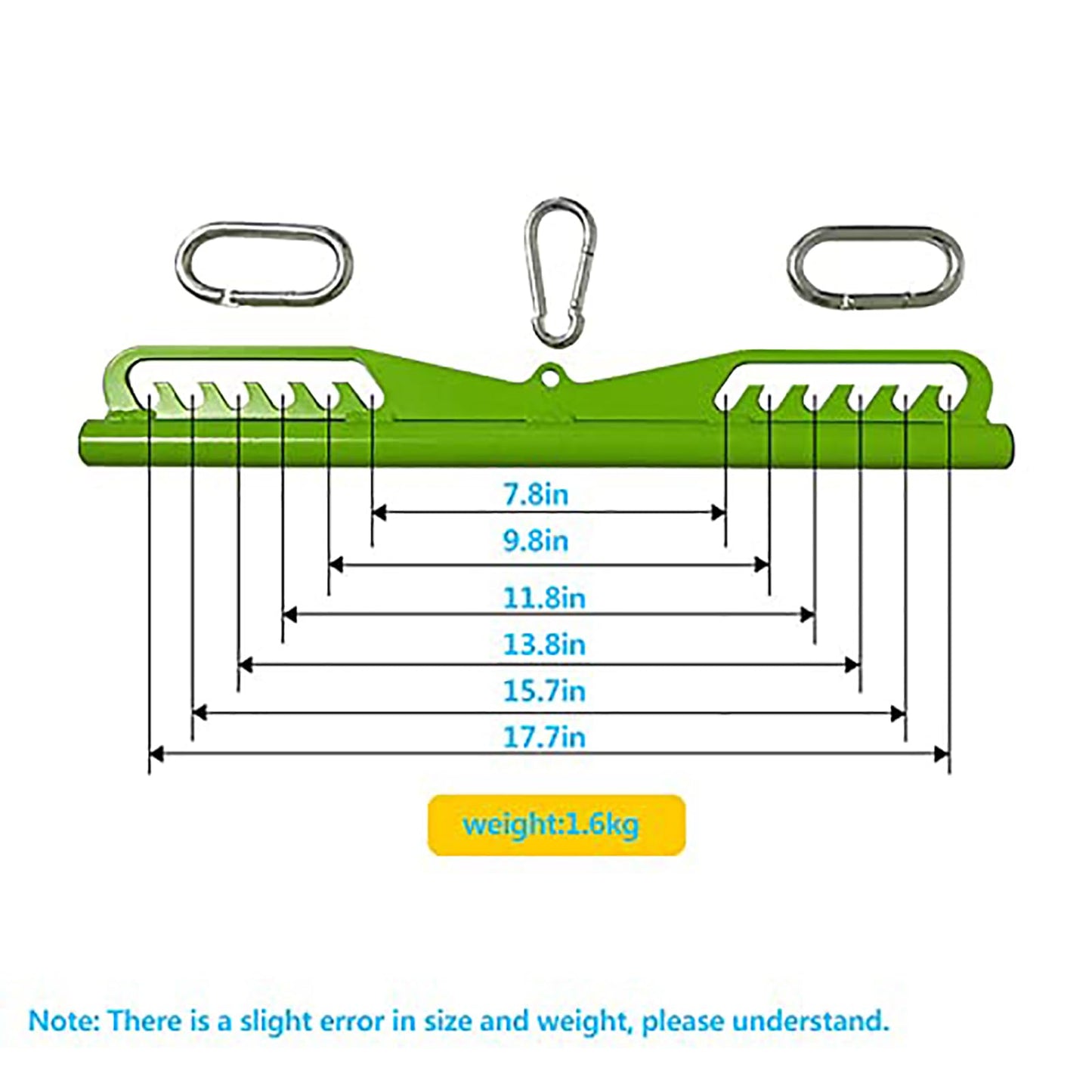 Home Gym Fitness Spreader Bar, Multi-Grip Wide Lat Pull Down Bar, Neutral Grip Handle, Attachments Long Bar for Cable Pulley System Mahine, T-bar Row Landmine Attachment (SP-SHORT BAR)