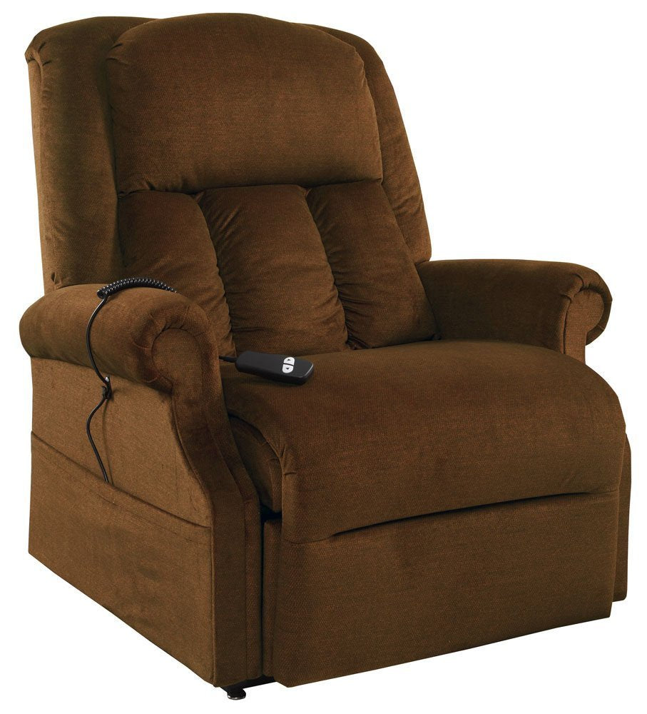Mega Motion NM7001-CDV-A01 Vance Ultimate Power Recliner Chair, Cafe Finish, Designed for The 5'8" to 6' Person, 3 Position, 2 Motor Lift, USB Port in Handwand, 500 Pound Occupant Weight Limit