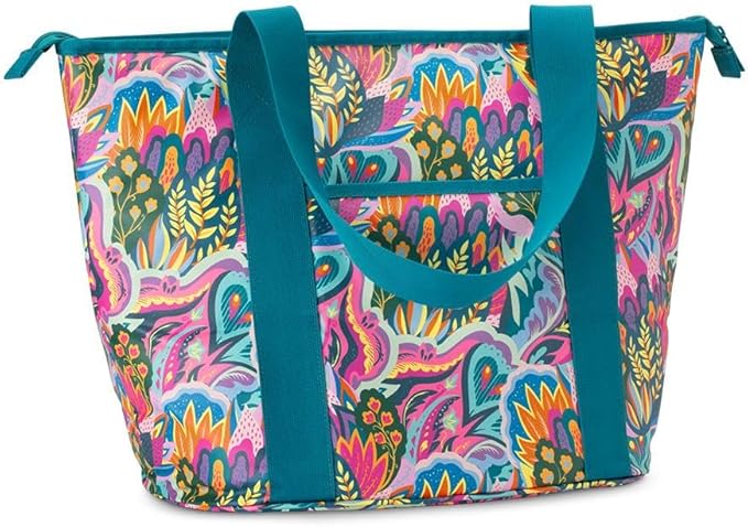 Swig Life Zippi Cooler, Insulated Cooler Bag, Collapsible Soft Bag with Zipper, Large & Insulated, Waterproof for Drinks, BPA Free Food Safe