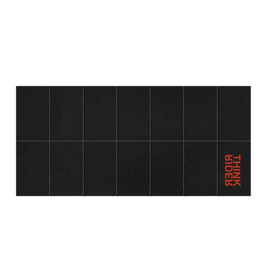ThinkRider High Density Home Gym Treadmill Exercise Bike Trainer Mat, 6mm Thickness