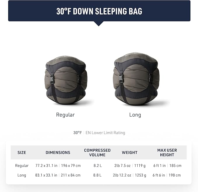 Sea to Summit Trek Down Sleeping Bag