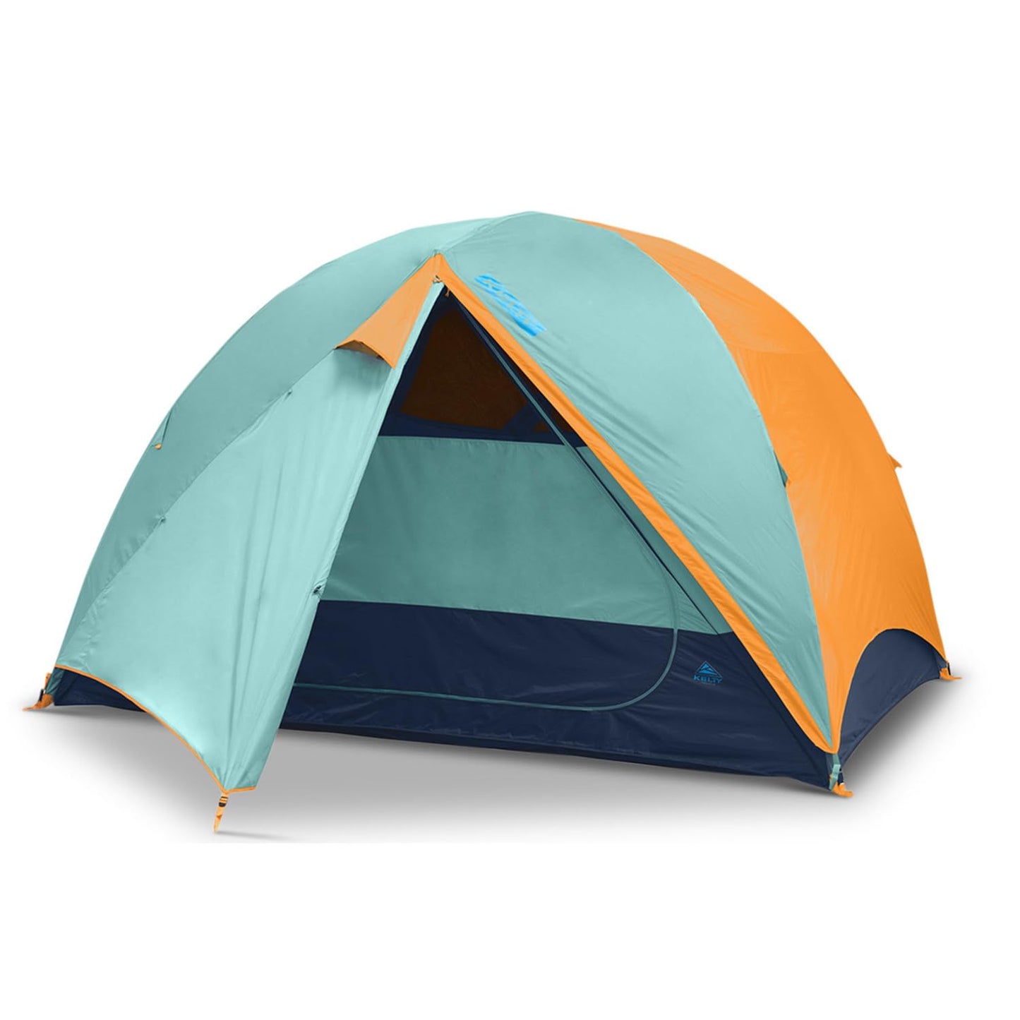 Kelty Wireless Freestanding Camping Tent, 2 4 or 6 Person Size, Huge Interior and Peak Height, Intuitive and Fast to Pitch, Color Coded Setup, 2 Door 2 Vestibule (4-Person)