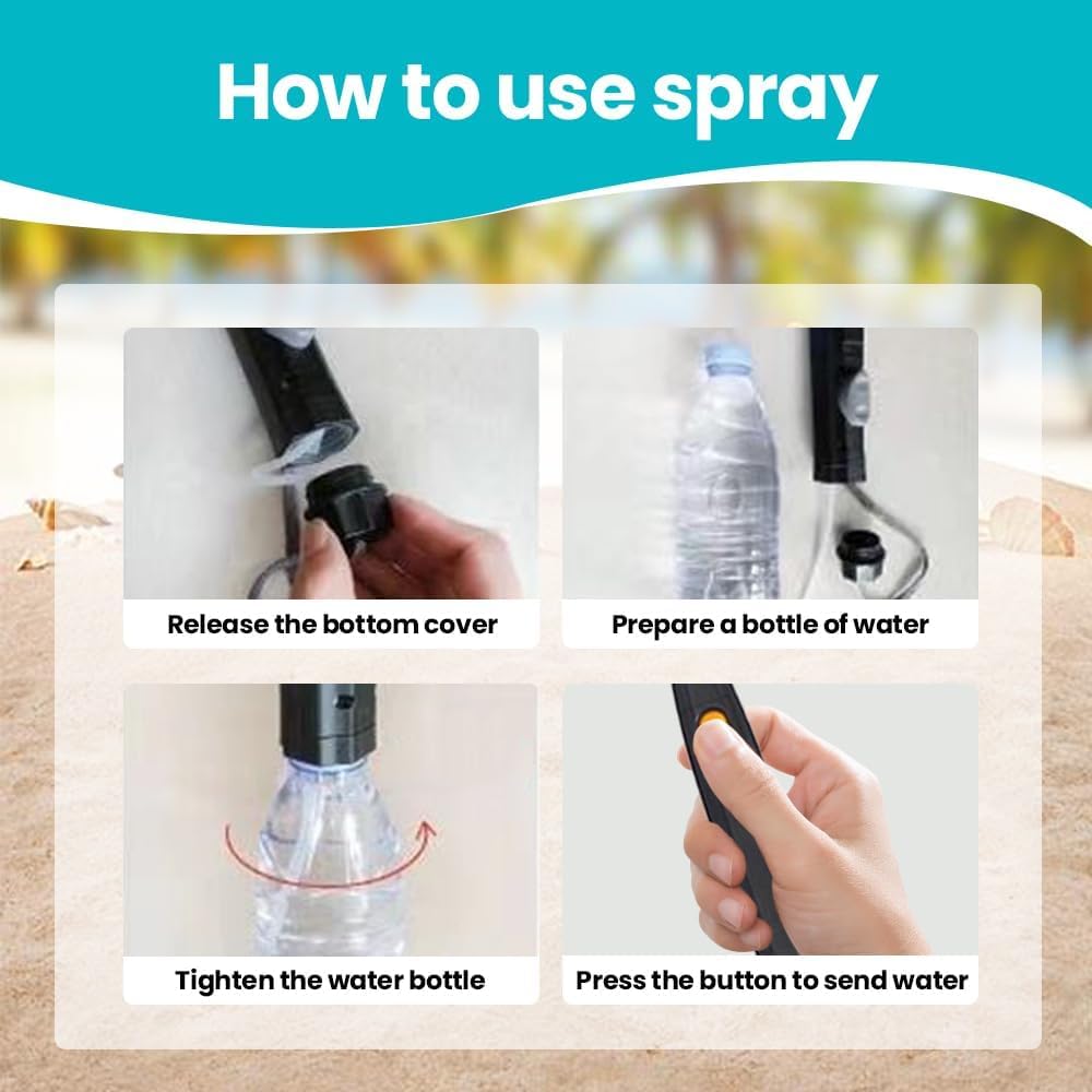 Uv Blocking Umbrella With Fan, 2024 New 3 In 1 Umbrella With Fan And Mist Spray, Sun Umbrella Protection, Usb Rechargeable Sun Umbrella, Cooling Umbrella With Fan, For Fishing, Golfing, Patio, Sand, Travel (Flamingo)