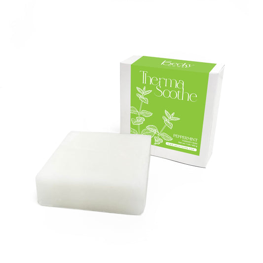 Becky Home 1lb Peppermint Scented Paraffin Wax, Paraffin Wax for Hand and Feet, Use with any Paraffin Wax Machine for Hand and Feet, Paraffin Wax Refills for Paraffin Baths, Parrafin Wax Blocks