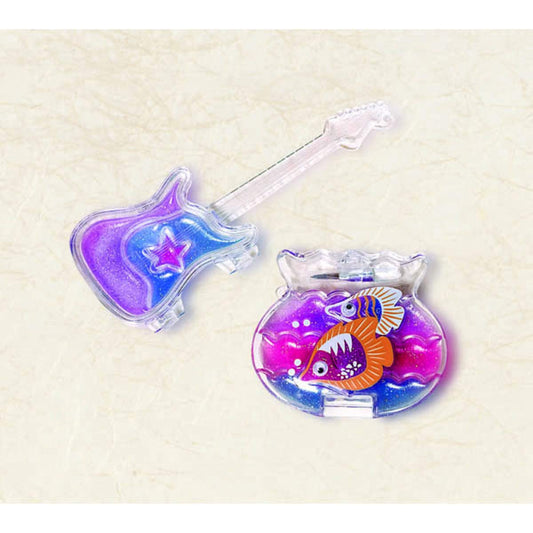 amscan Guitar/Fish Bowl Lip-Gloss | 2 3/4" x 2 1/4" | Assorted - Pack of 1