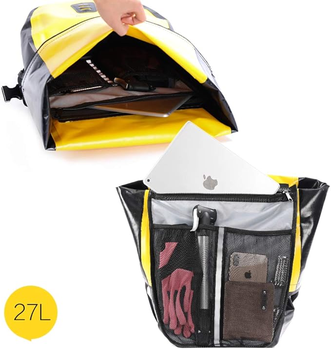 Rhinowalk Bike Bag Waterproof Bike Pannier Bag 27L,(for Bicycle Cargo Rack Saddle Bag Shoulder Bag Laptop Pannier Rack Bicycle Bag Professional Cycling Accessories)