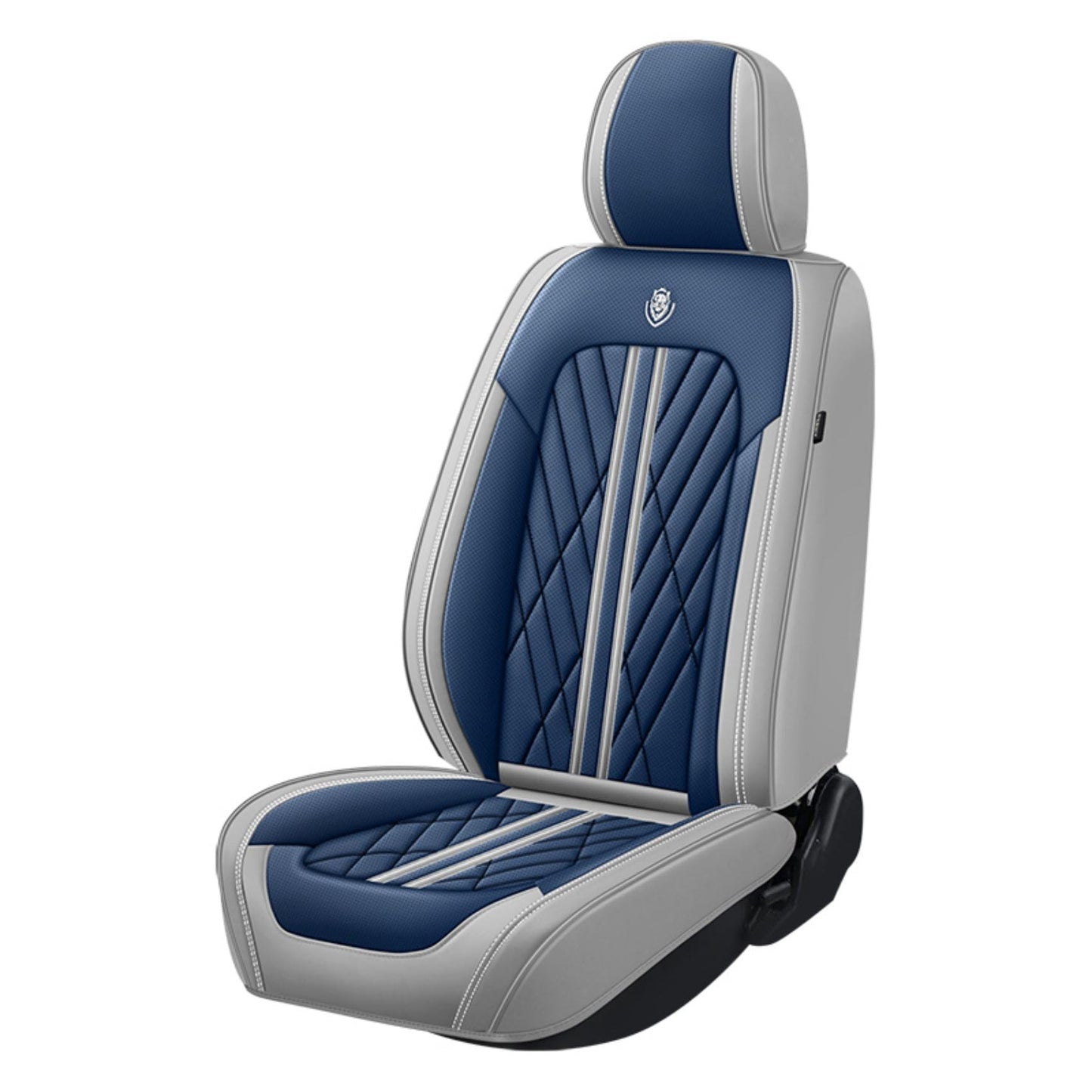 ANKIV Universal Fit Waterproof Breathable Nappa Leather Automotive Vehicle Car Seat Covers Set Cushion Protector for Sedan SUV