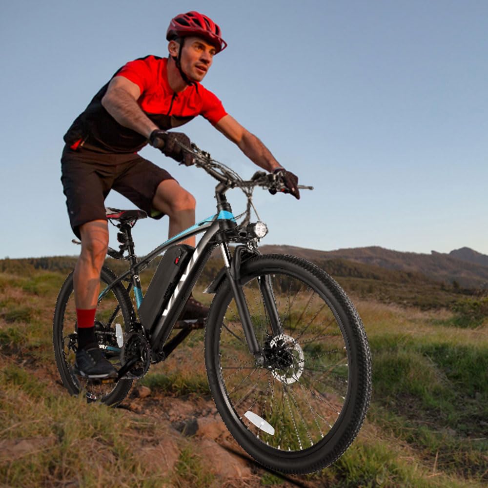 Vivi Electric Bike, 27.5" Electric Bike for Adults, Peak 1000W Ebike 22MPH Electric Mountain Bike with 48V 499.2WH Battery, Up to 50 Miles, 21 Speed Adult Electric Bicycles, UL 2849 Certified