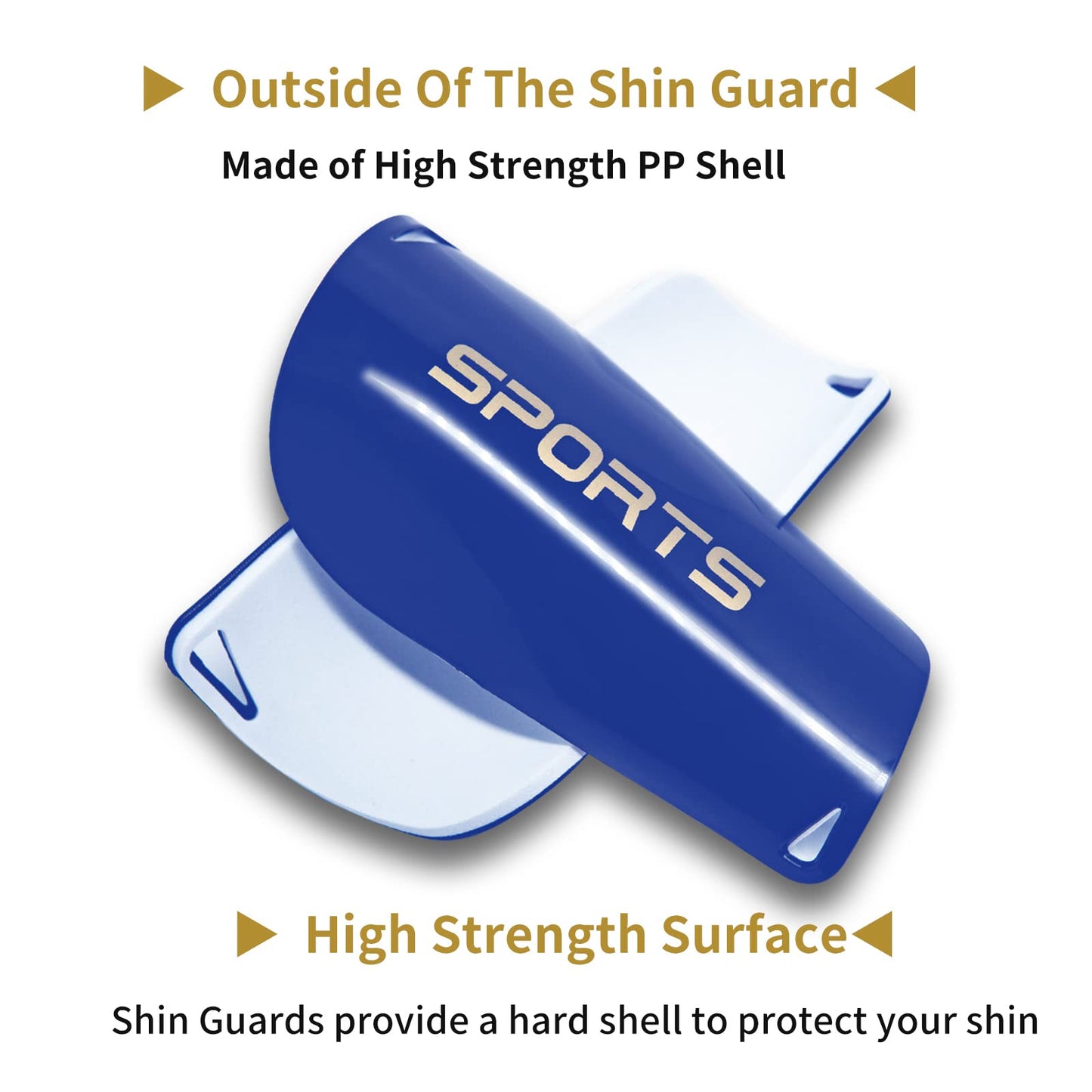 AIMISICAR Kids Youth Soccer Shin Guards, Shin Pads and Shin Guard Sleeves for 3-15 Years Old Boys and Girls for Football Games, EVA Cushion Protection Reduce Shocks and Injuries