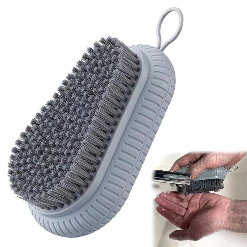 VWMYQ Heavy Duty Nail Brush Fingernail Scrub Brush, Durable Stiff Bristles Nail Scrub Brush, Hand and Nail Cleaning Brush for Men & Mechanics (Hand Wash Brush - Blue)