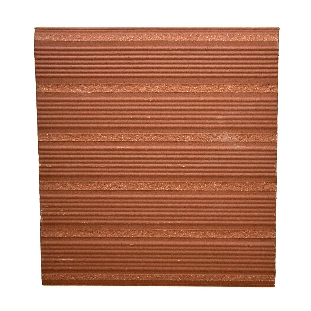 Alfagres 6x6 Colonial Red Quarry Cove Base Tile – Durable Matte Non-Slip Ceramic for Wall & Floor, Indoor & Outdoor Use – Heavy-Duty Pack of 18 Tiles