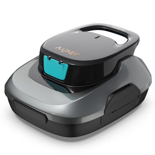 (2025 Upgrade) AIPER Scuba SE Cordless Pool Cleaner, Upgrade 95-Min Runtime, Smart Self-Parking, Pool Vacuum for Above-Ground Pools up to 860 Sq.ft