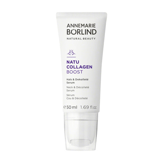 ANNEMARIE BÖRLIND - NATU COLLAGEN Neck & Décolleté Serum - lifting, smoothing, and nourishing skin care, with botanical collagen and plant-based protein, vegan, 1.69 Fl. Oz.