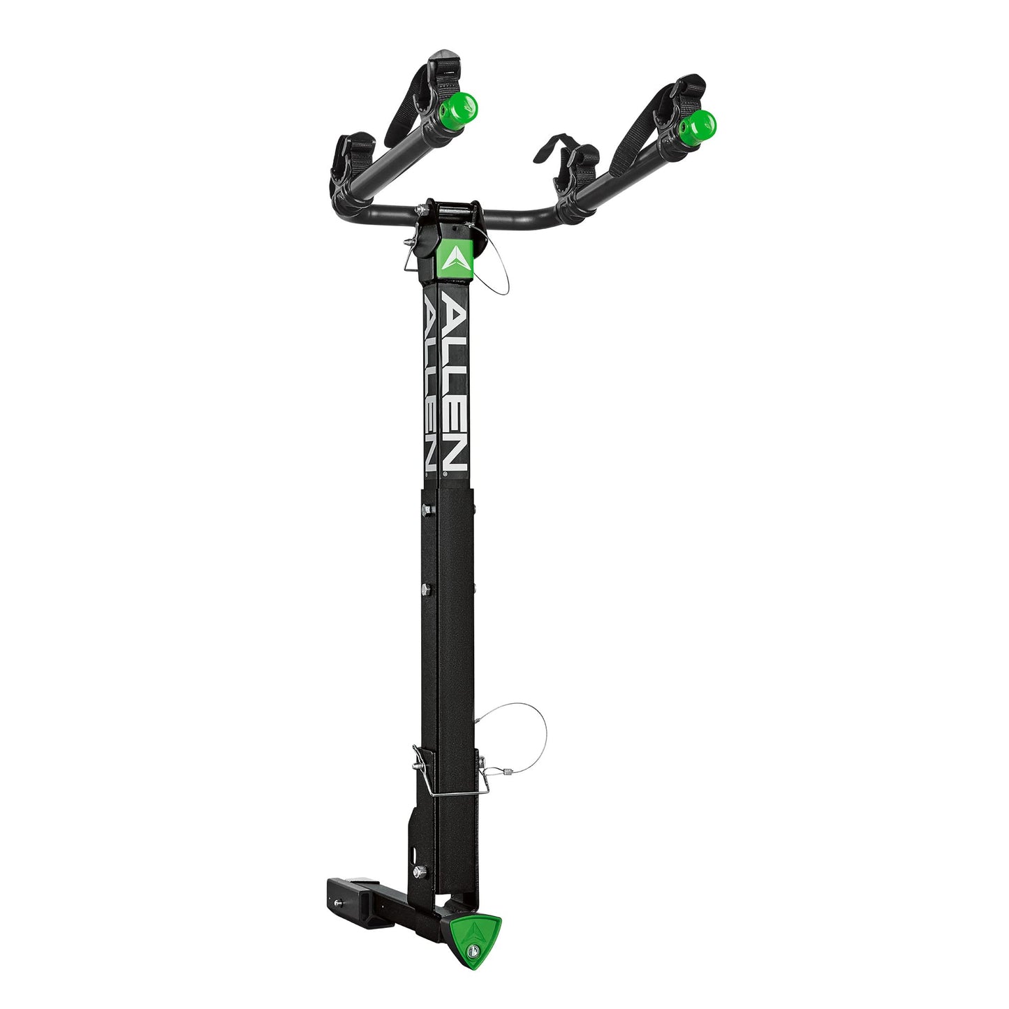 Allen Sports Deluxe Locking Quick Release 2-Bike Carrier for 2 in. and 1 1/4 in. Hitch, Model ZN522Q, Black