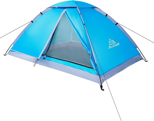 1/2/4/5/6 Person Dome Tents for Camping, Lightweight Portable Backpacking Tent, Small Easy Set Up Outdoor Waterproof Camping Hiking Tent for Adults