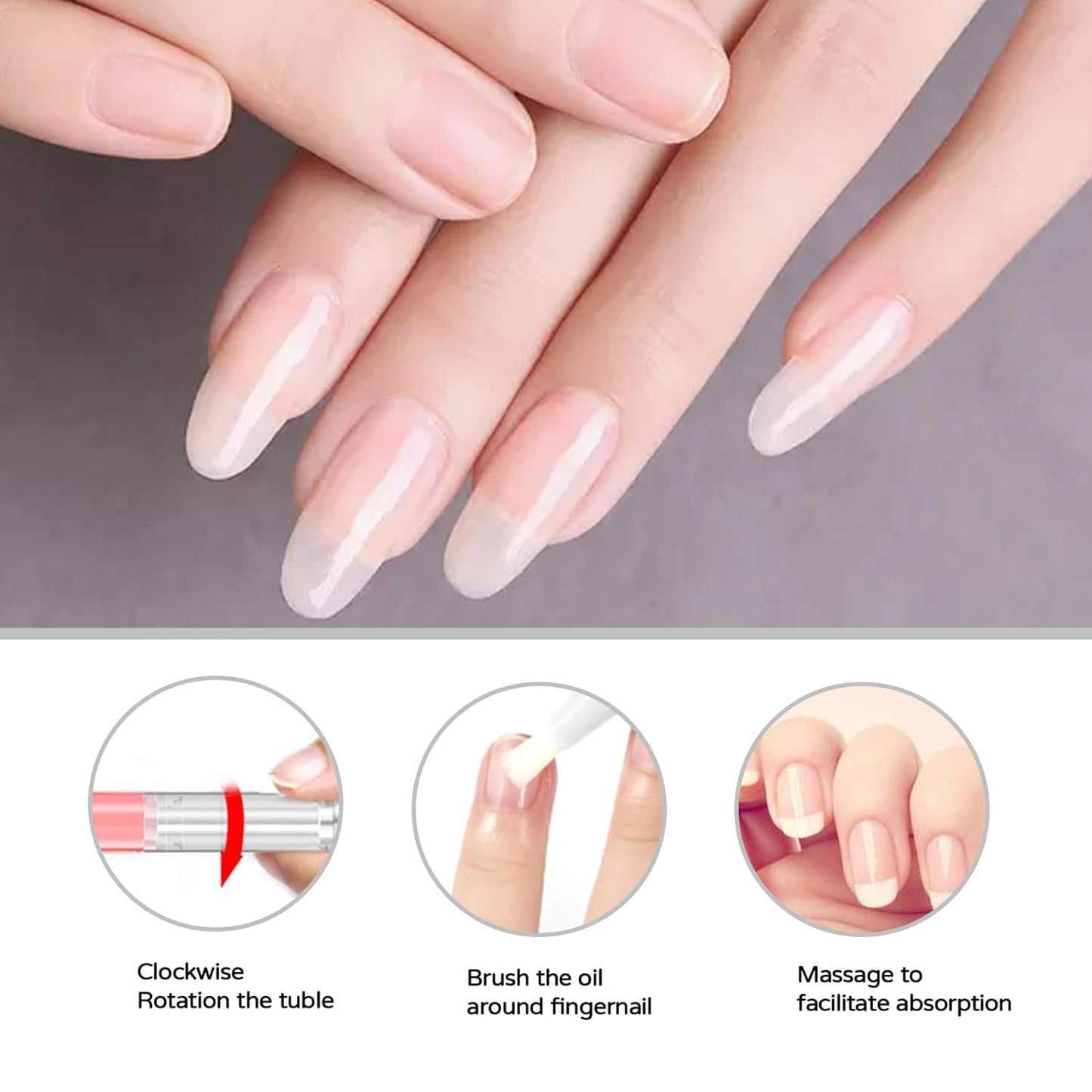AIJIMEI 12pcs Nail Cuticle Oil Pen Gel Nail Oil Pen Nourishment Polish With Vitamins Moisturized Gel Repair Care Cuticle Oils