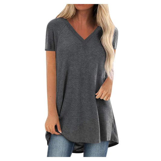 Aniywn Women's Plus Size Sweatshirt Tops Ladies Baggy Long Sleeve Thin Solid/Printing Pullover Blouse T Shirts