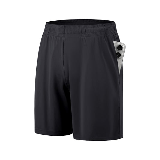 KCVENN Men Athletic Shorts Inseam 7" Basketball Gym Running Shorts with Pockets and Elastic Waistband Quick Dry
