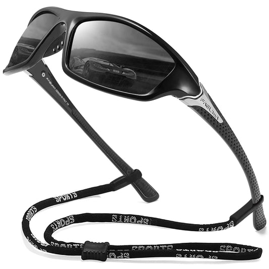 FAGUMA Sports Polarized Sunglasses For Men Cycling Driving Fishing 100% UV Protection