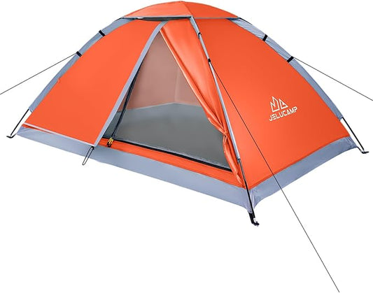 1/2/4/5/6 Person Dome Tents for Camping, Lightweight Portable Backpacking Tent, Small Easy Set Up Outdoor Waterproof Camping Hiking Tent for Adults