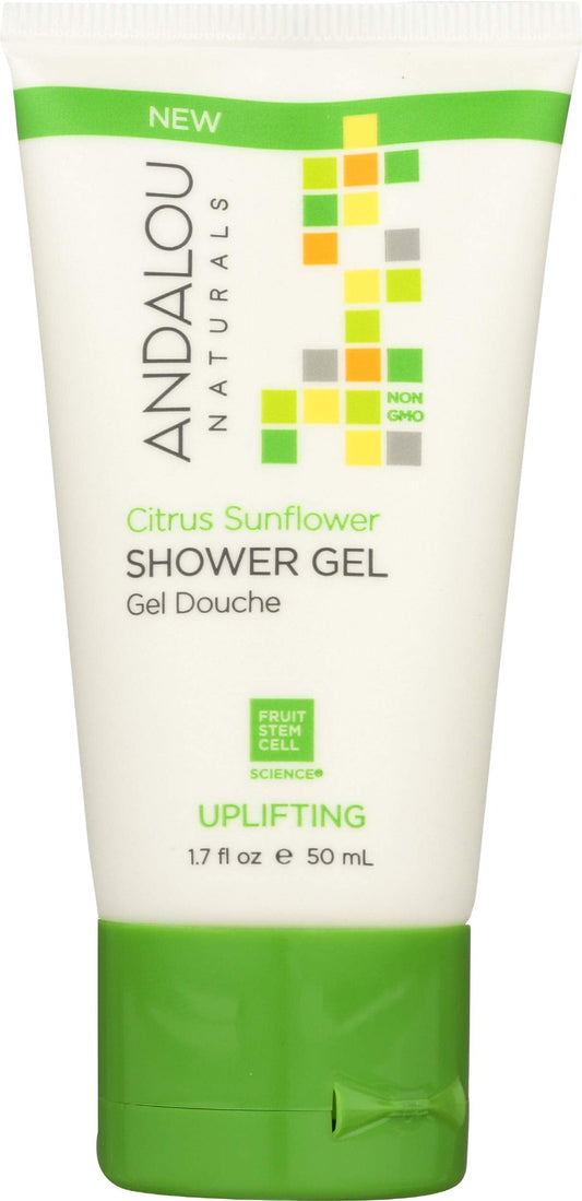 ANDALOU NATURALS Citrus Sunflower Uplifting Shower Gel, 50 ML