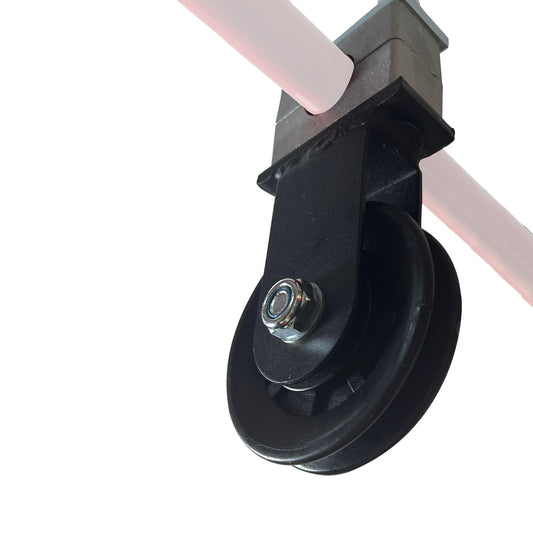 Upgraded Cable Pulley System , LAT Pull Down Machine for Home Gym Equipment, Weight Pulley System for Cable Machine, LAT Pulley System for Strength Training Power Cages, Power Racks (Diameter 28mm)