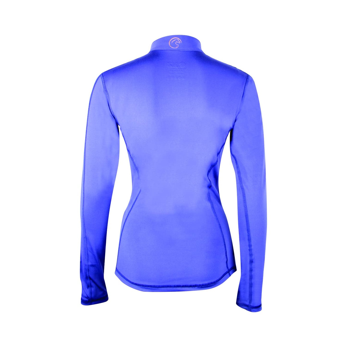 AK Dream Full Sleeve Equestrian Horse Riding Base Layer AKRS-6055-01 (US, Alpha, Large, Regular, Regular, Navy)