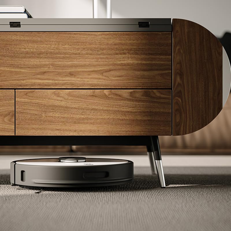 ALIVING Coffee Table, 47.2" Lift Top Coffee Table with 4 Storage Drawers and Rounded Edges, Farmhouse Center Table with Wooden Lift Tabletop, for Living Room,Walnut