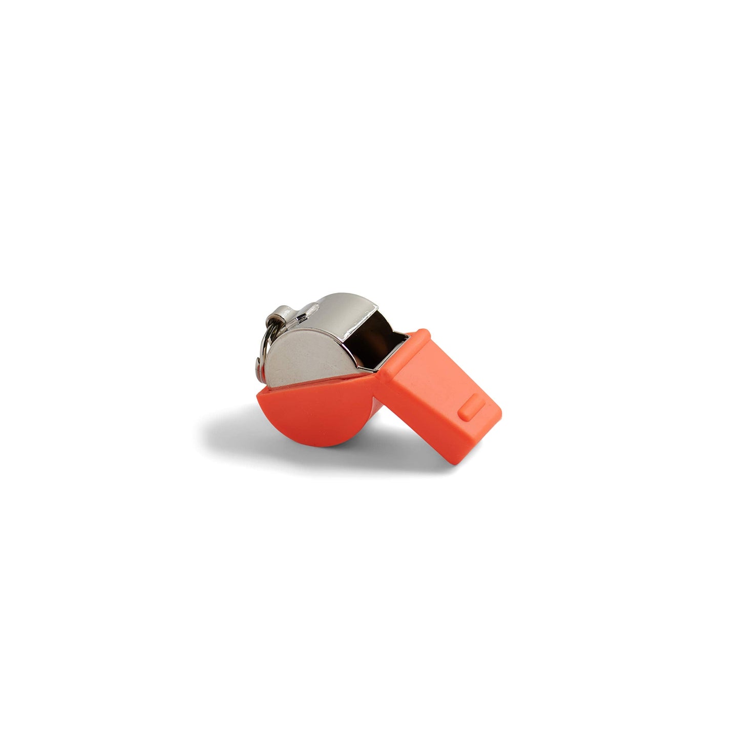 American Whistle Corporation American Classic Whistle - 126 db Solid Brass Whistle with Lanyards and Safe-T-Tip - Made in America (Orange)