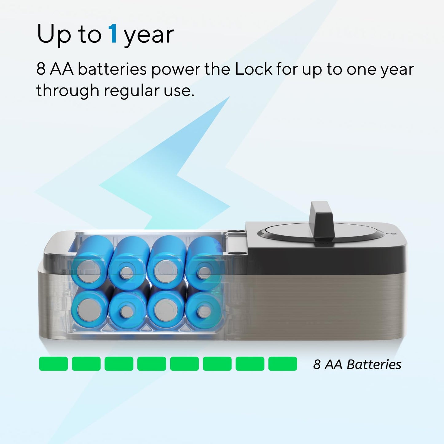 ULTRALOQ 2025 Upgrade Bolt Fingerprint Smart Lock,Biometric Deadbolt with Built in WiFi,Keyless Entry Door Lock for Front Door,App Remote Control,10 Months Battery,IP65 Waterproof,BHMA Grade AAA