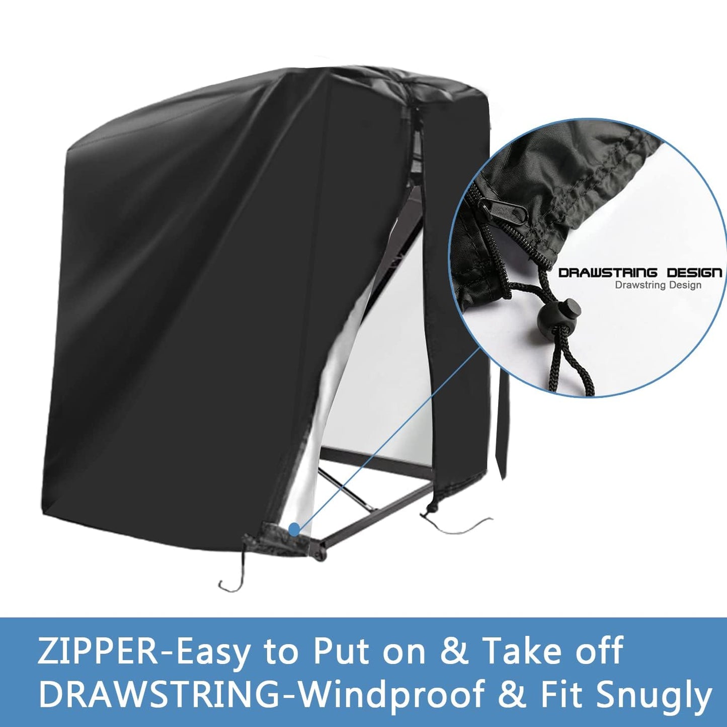 Rilime Treadmill Cover,Waterproof Covers for Home Folding Treadmills,Dustproof Covers for 300lbs Treadmill with Incline,32" L X 30" W X 55" H