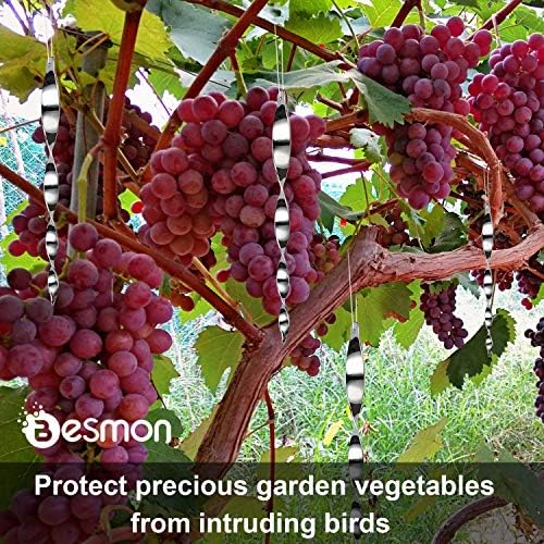 Woodpecker Rods for House,Bird Reflective Devices Outdoor,Reflective Scare Rods,Bird Reflectors for Outside（Christmas Reflector Strip Hanging Home As Decoration(30PCS)