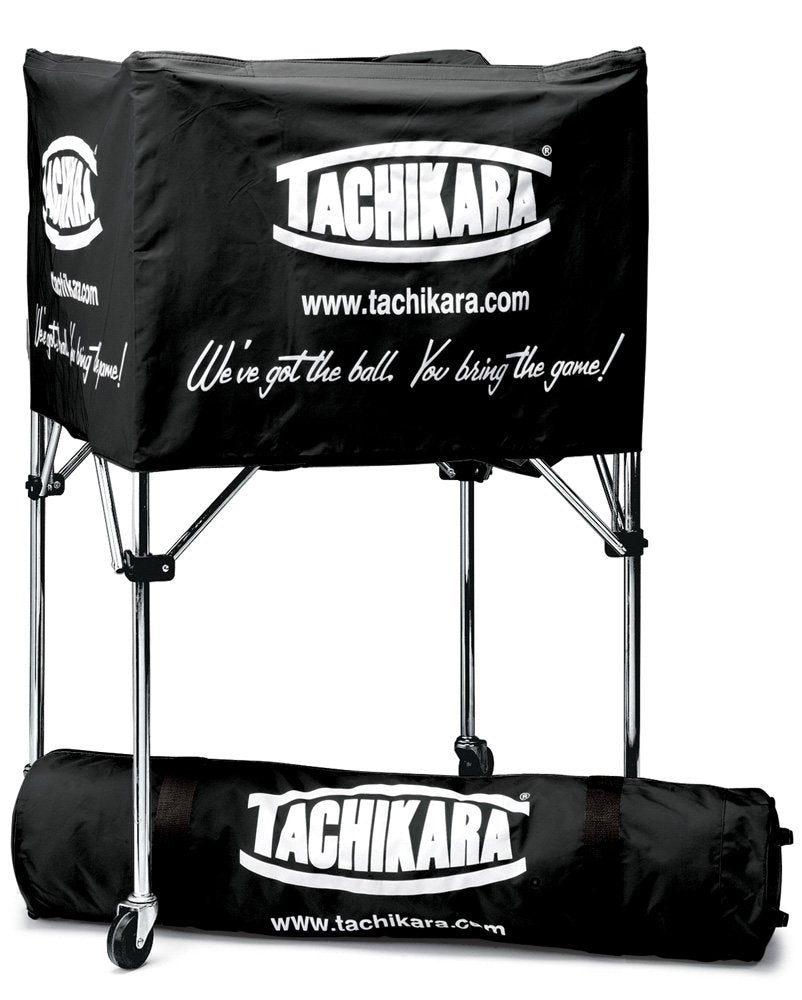 Tachikara BIK-SP Portable Ball Cart (Black) & Volley-Lite® SV-MN Indoor Vol