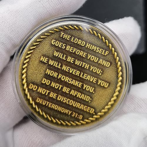 Anchored in Christ Challenge Coin A Symbol of Faith and Strength Christian Pocket Hug Token (Pack of 10)