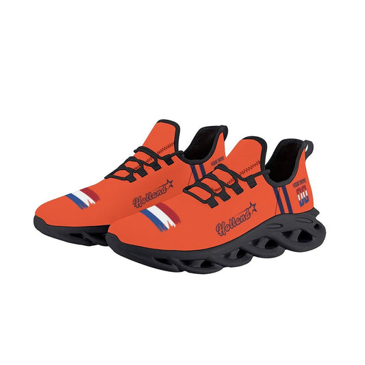 Netherlands National Team Custom Men's Sneakers Soccer Personalized Breathable Fan Gift Name & Number Athletic Gym Slip-on Shoes