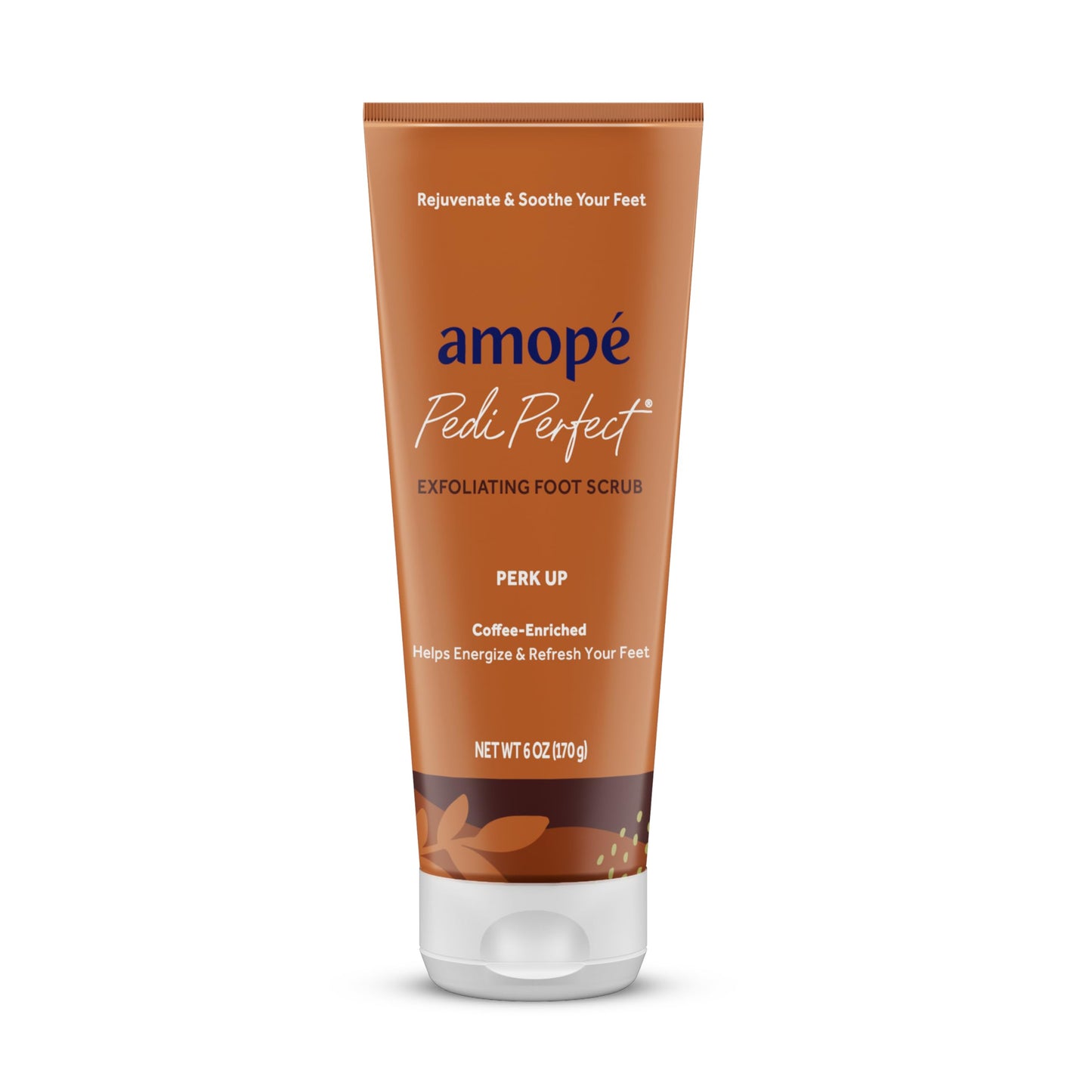 Amopé Rejuvenating Kit - Contains Exfoliating Sugar Foot Scrubs with Epsom Salt, Coffee and a Nourishing Blend of Moisturizers to Rejuvenate, Smooth, Soothe & Relax your Feet, with Foot & Leg Scrubber
