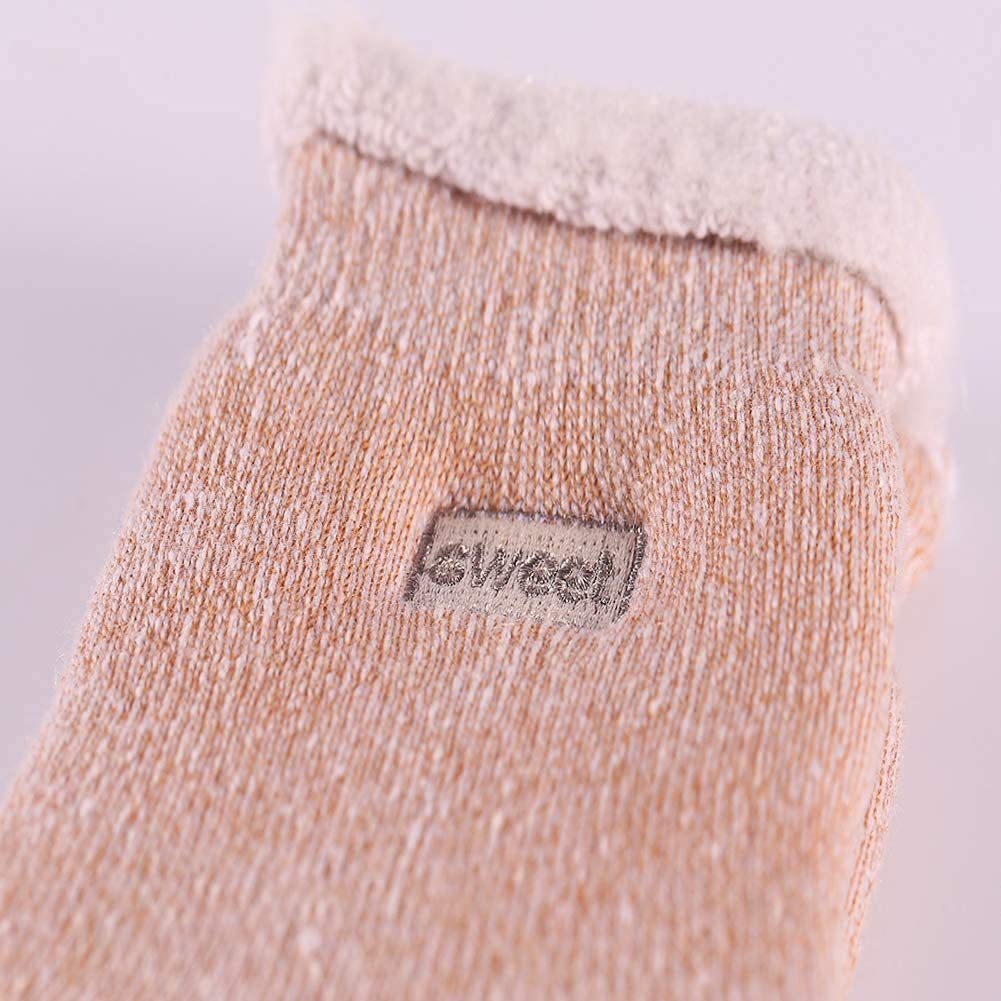 Womens Super Thick Wool Socks - Soft Warm Comfort Casual Crew Winter Socks (Pack of 3), Multicolor