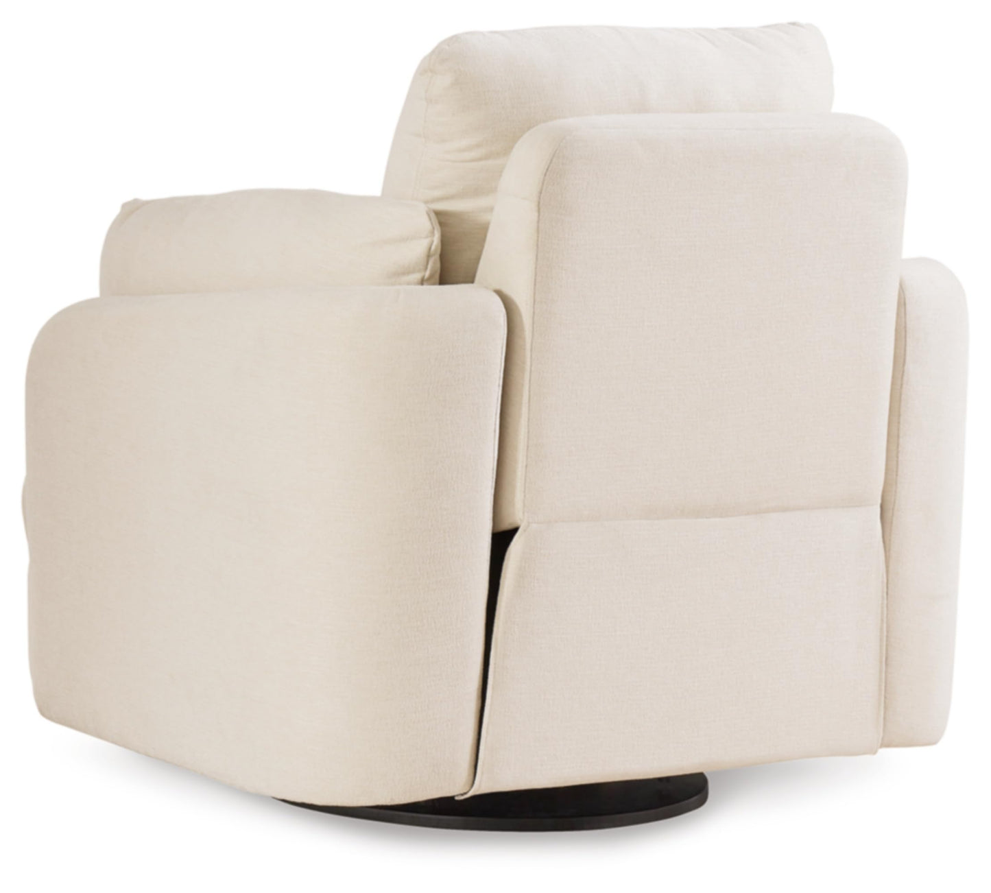 Signature Design by Ashley Modmax Coastal Press-Back Swivel Glider Rocker Recliner with Machine Washable Cover, Hidden Storage Compartments and 2 Bolster Pillows, Beige