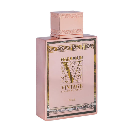 Al Haramain Vintage Rose - Perfumes for Women and Cologne for Men - Captivating Fragrance with Bergamot - 3.33 oz Extrait De Parfum Spray