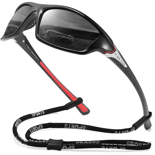 FAGUMA Sports Polarized Sunglasses For Men Cycling Driving Fishing 100% UV Protection